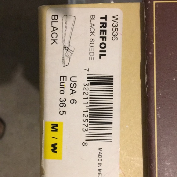 Born Trefoil Black Suede Loafer - NIB - Picture 7 of 7